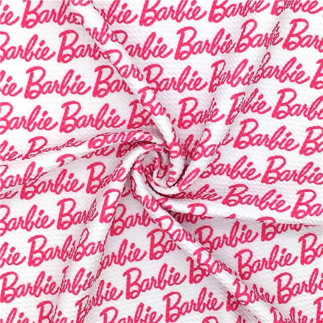 Fashion Doll Printed Fabric FeeFiFauxLeather