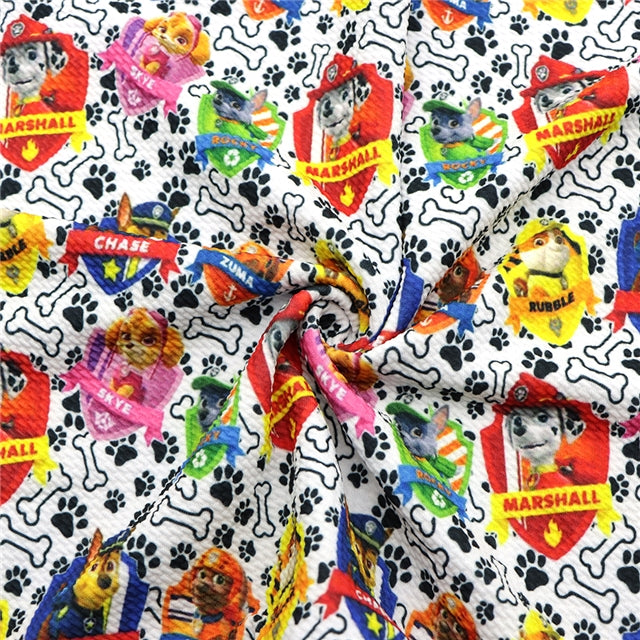 Paw Patrol Printed Fabric FeeFiFauxLeather