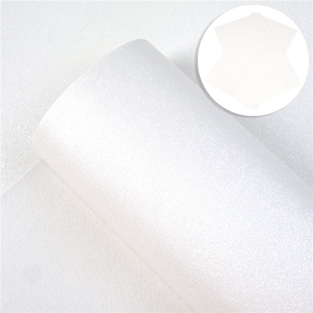 Pearl Metallic Faux Leather Sheet FeeFiFauxLeather