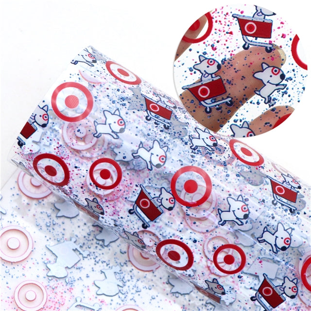 Target Printed See Through Sheet  Clear Transparent Sheet FeeFiFauxLeather