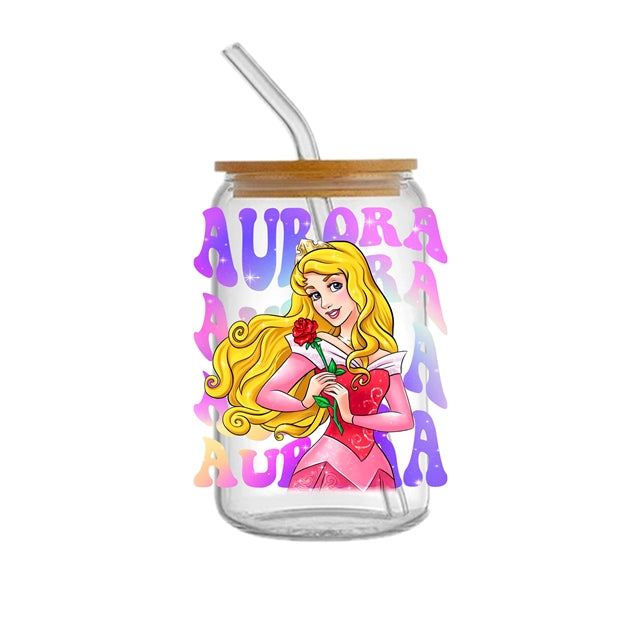 Princess UV DTF Glass Can Wrap FeeFiFauxLeather