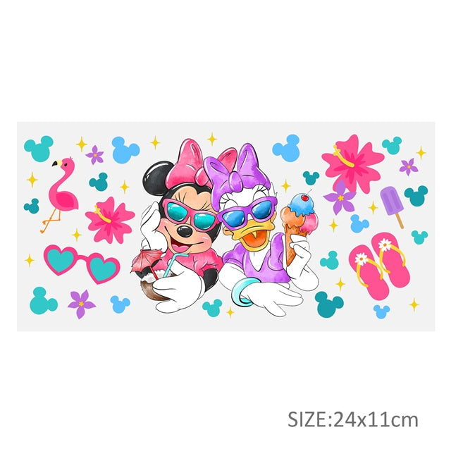 Mouse UV DTF Glass Can Wrap FeeFiFauxLeather