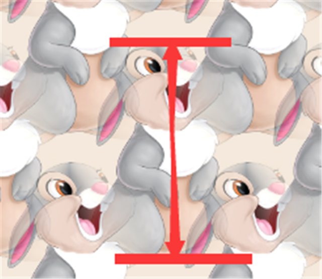 Thumper Easter Textured Liverpool/ Bullet Fabric FeeFiFauxLeather