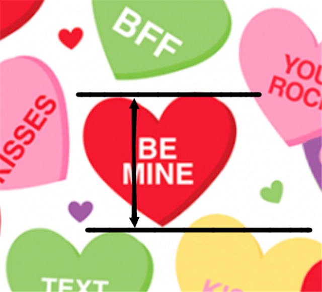 Valentines Printed Fabric FeeFiFauxLeather