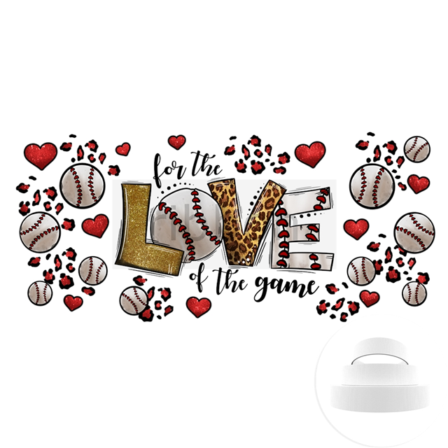 Baseball 1 Yard Printed Grosgrain Ribbon FeeFiFauxLeather