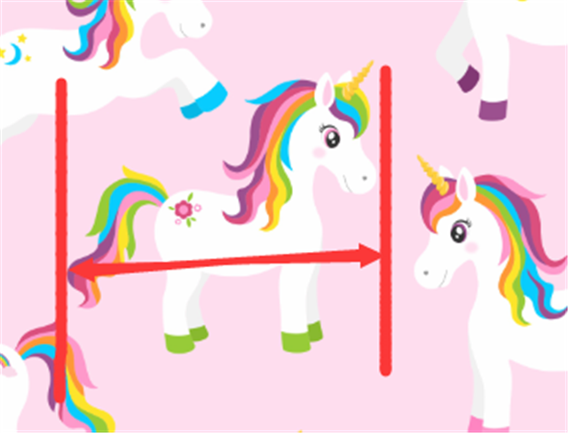 Unicorns Rainbow Holographic Printed Faux Leather Print Sheet FeeFiFauxLeather