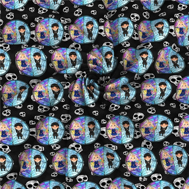 Wednesday Textured Liverpool/ Bullet Fabric FeeFiFauxLeather