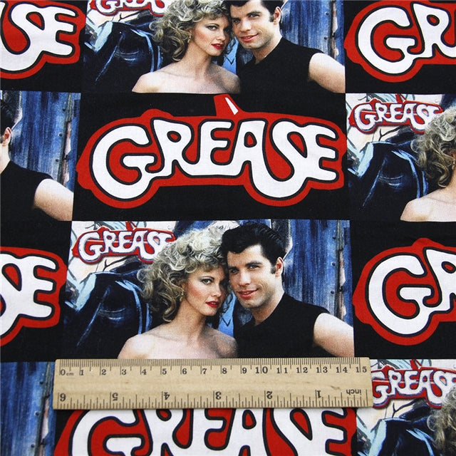 Grease Movie Textured Liverpool/ Bullet Fabric with a textured feel