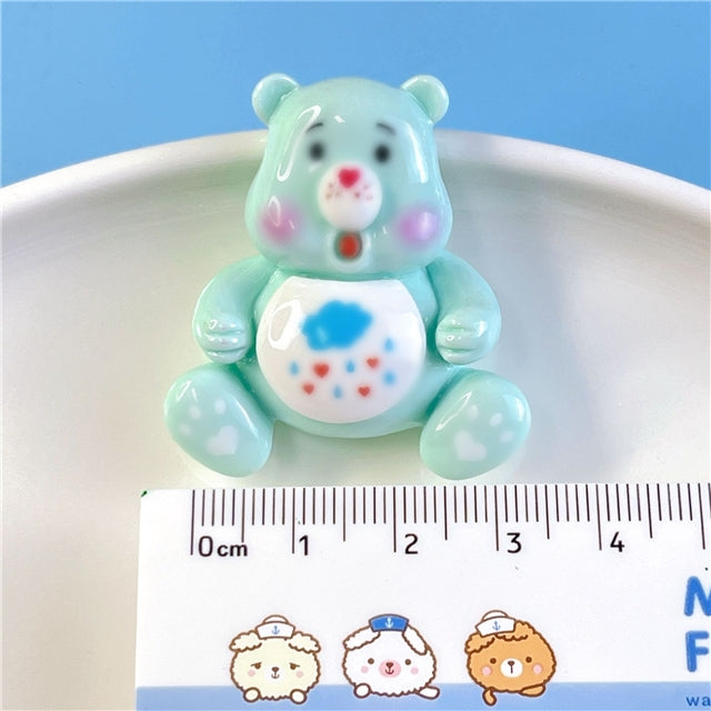 3-D Carebear Flat Back Resin Centerpiece FeeFiFauxLeather