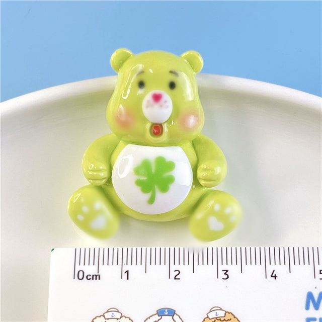 3-D Carebear Flat Back Resin Centerpiece FeeFiFauxLeather