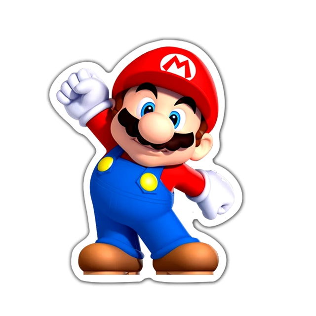 Mario Bros Super Mario Resin 5 piece set FeeFiFauxLeather