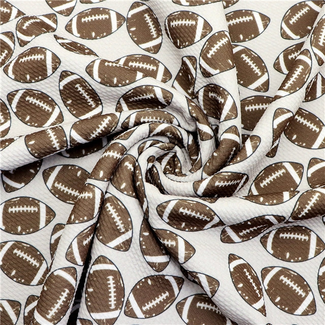 Football Sports Textured Liverpool/ Bullet Fabric FeeFiFauxLeather