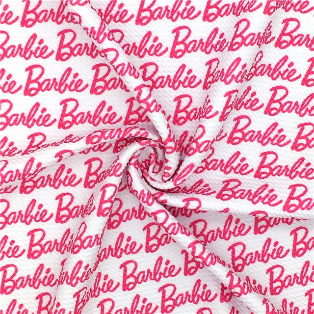 Barbie Bullet Textured Liverpool Fabric – FeeFiFauxLeather