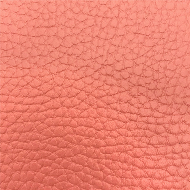 Solid Big Litchi Printed Faux Leather Sheet FeeFiFauxLeather