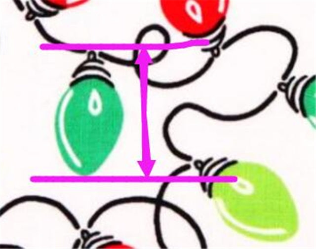 Christmas Lights Smooth Printed Faux Leather Sheet FeeFiFauxLeather