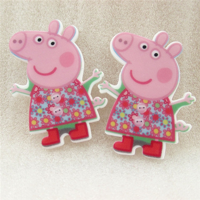 Peppa Pig Resin 5 piece set FeeFiFauxLeather