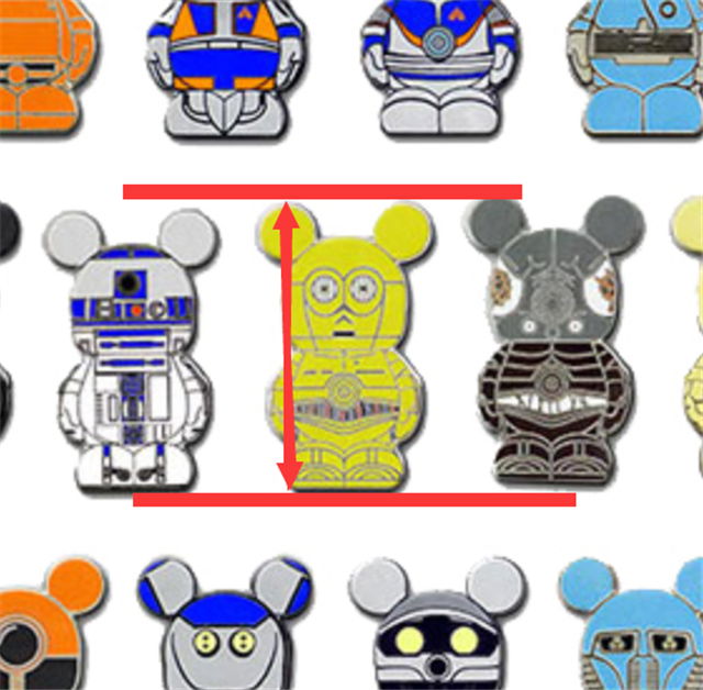 Star Wars Mouse Printed See Through Sheet  Clear Transparent Sheet FeeFiFauxLeather