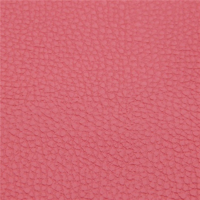 Solid Big Litchi Printed Faux Leather Sheet FeeFiFauxLeather