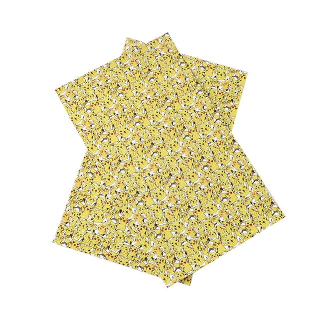 Pokemon Smooth  Printed Faux Leather Sheet FeeFiFauxLeather