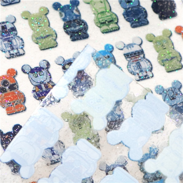 Star Wars Mouse Printed See Through Sheet  Clear Transparent Sheet FeeFiFauxLeather