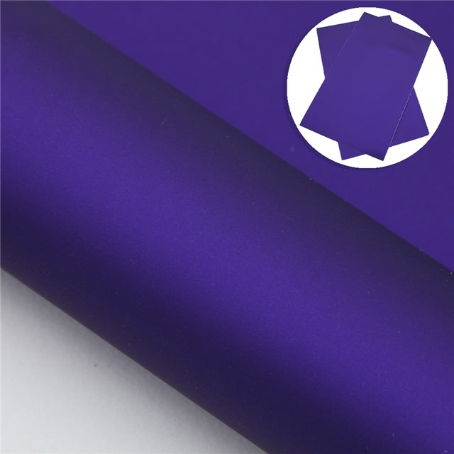 Plain Matte Printed Faux Leather Sheet FeeFiFauxLeather