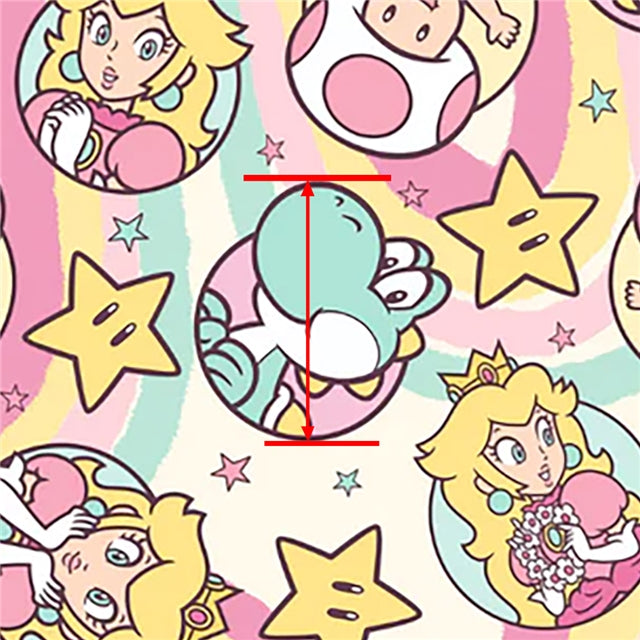 Princess Peach Super Mario Liverpool/ Bullet Fabric