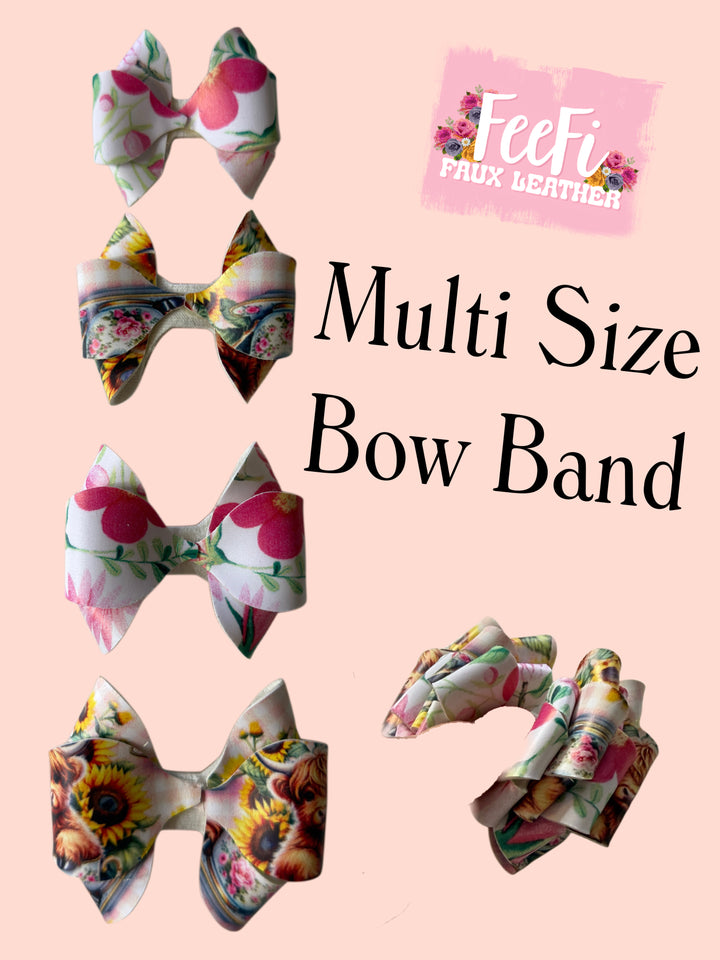 Bow Cutting Die for Making Bows 4 Sizes FeeFiFauxLeather