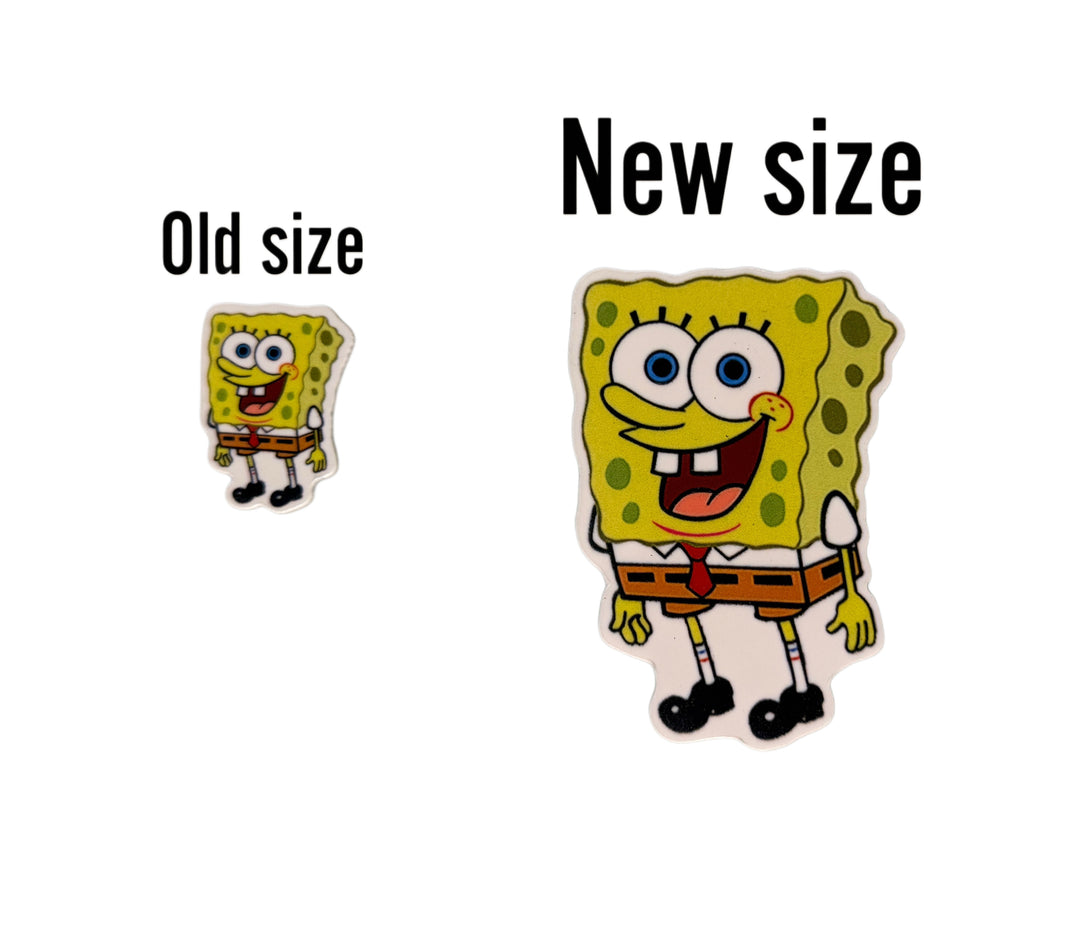 Spongebob Planar Resin 5 piece set FeeFiFauxLeather