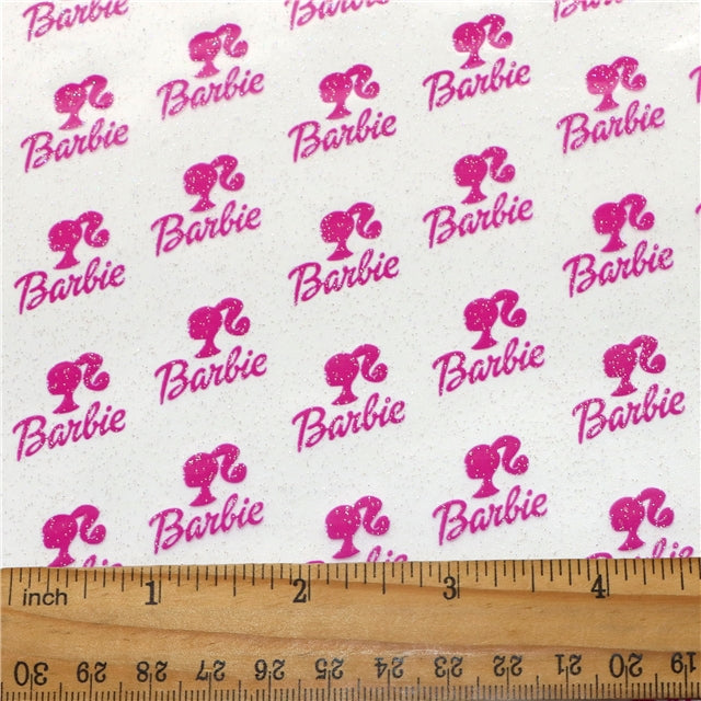 Barbie Printed See Through Sheet  Clear Transparent Sheet