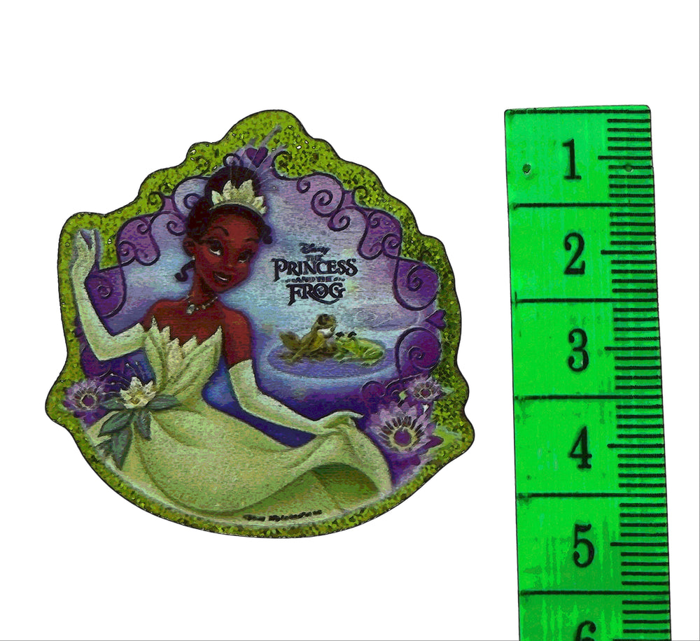 Princess and The Frog Glitter Resin 5 piece set FeeFiFauxLeather