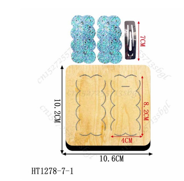 Snap Clip Die Cutter 7CM or 2 3/4 inches