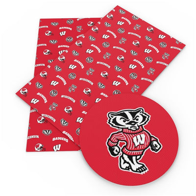 Badgers Football Textured Liverpool/ Bullet Fabric with a textured feel