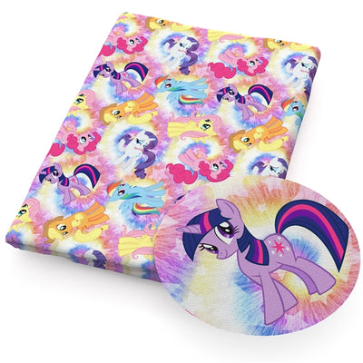 My Little Pony Textured Liverpool/ Bullet Fabric with a textured feel