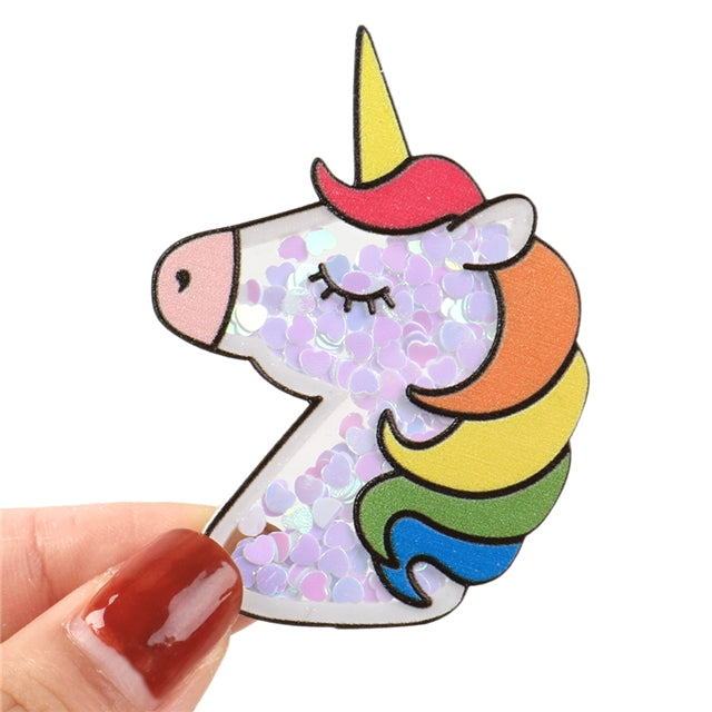 Unicorn Quicksand Sequin Resin