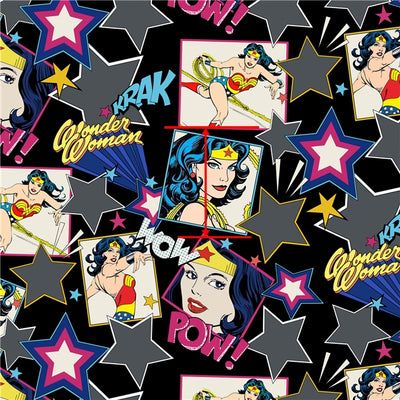 Wonder Woman Textured Liverpool/ Bullet Fabric with a textured feel