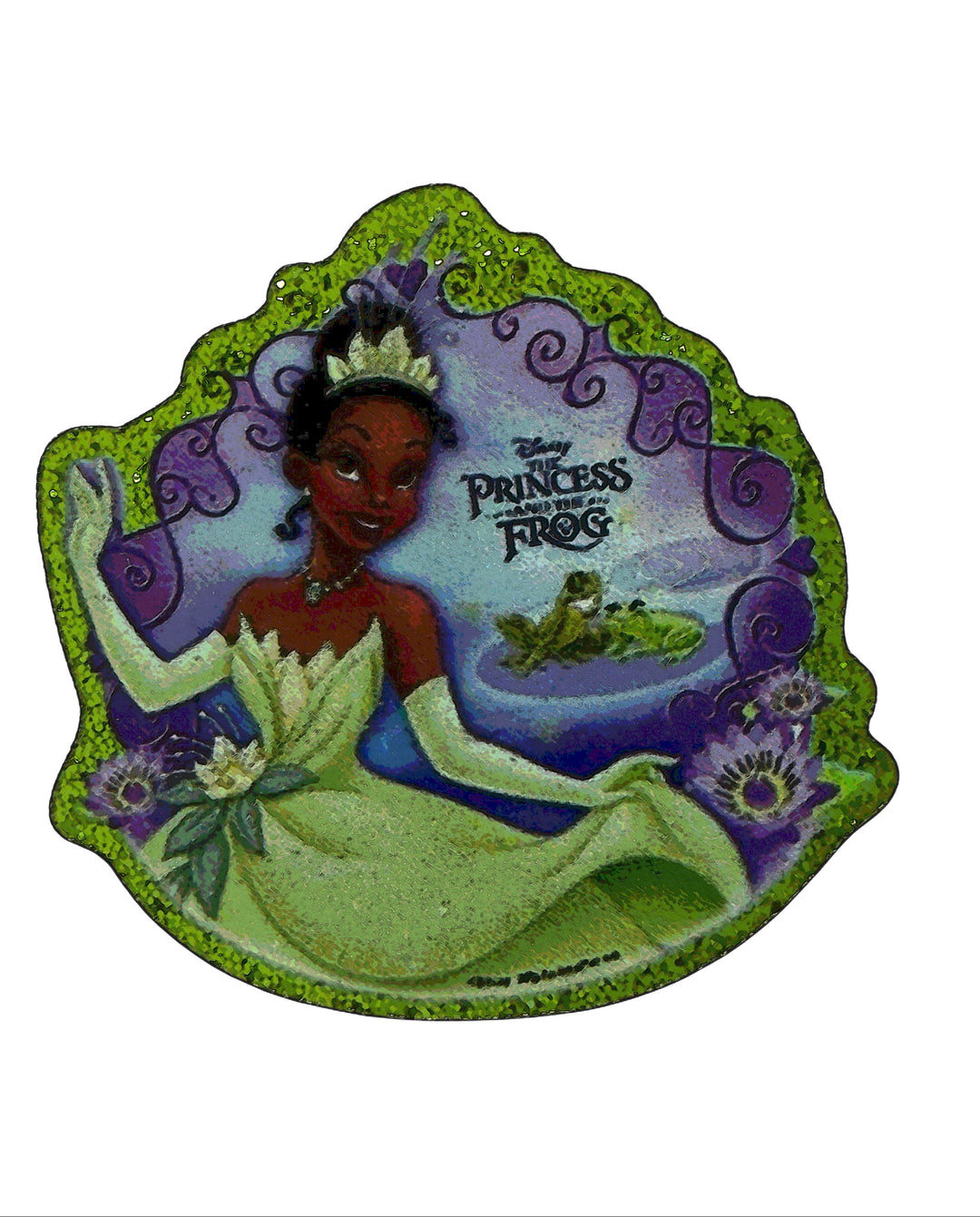 Princess and The Frog Glitter Resin 5 piece set FeeFiFauxLeather