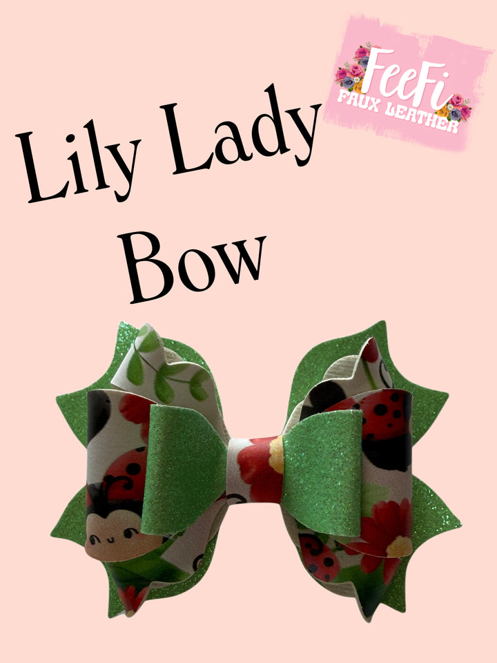 3 Inch Bow Cutting Die for Making Bows 4 Sizes FeeFiFauxLeather