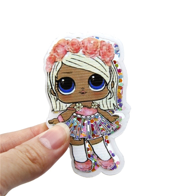 LOL Doll Quicksand Sequin Resin