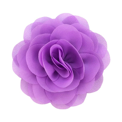 3 1/4" to 3 1/2” Large Mesh Flower, Multiple Colors To Choose From