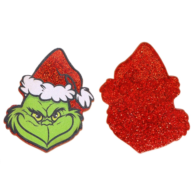 The Grinch Christmas Glitter Resin 5 piece set