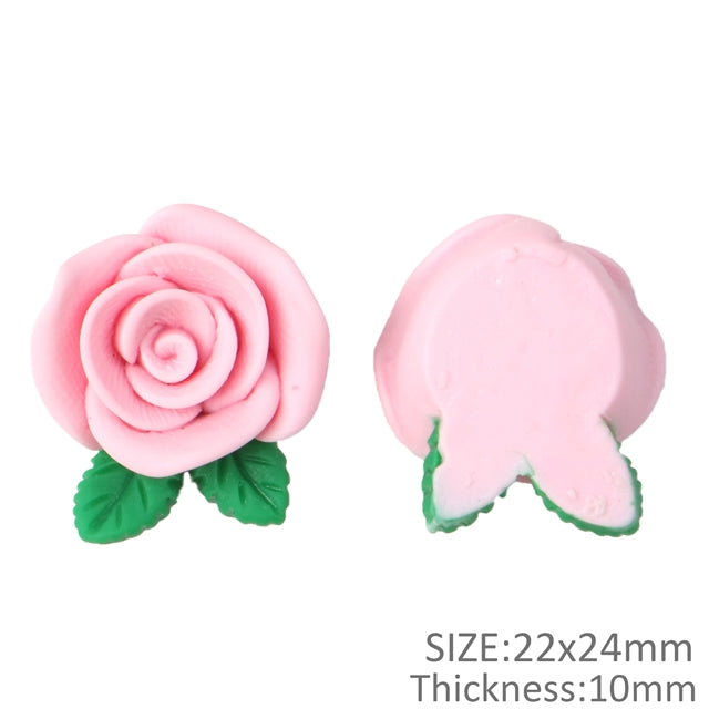 3-D Flower Flat Back Resin Centerpiece 2 pieces per order