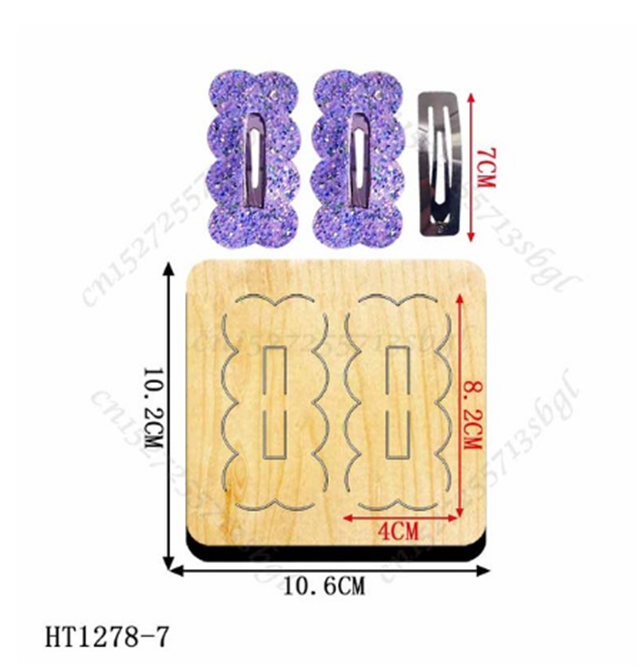 Snap Clip Die Cutter 7CM or 2 3/4 inches