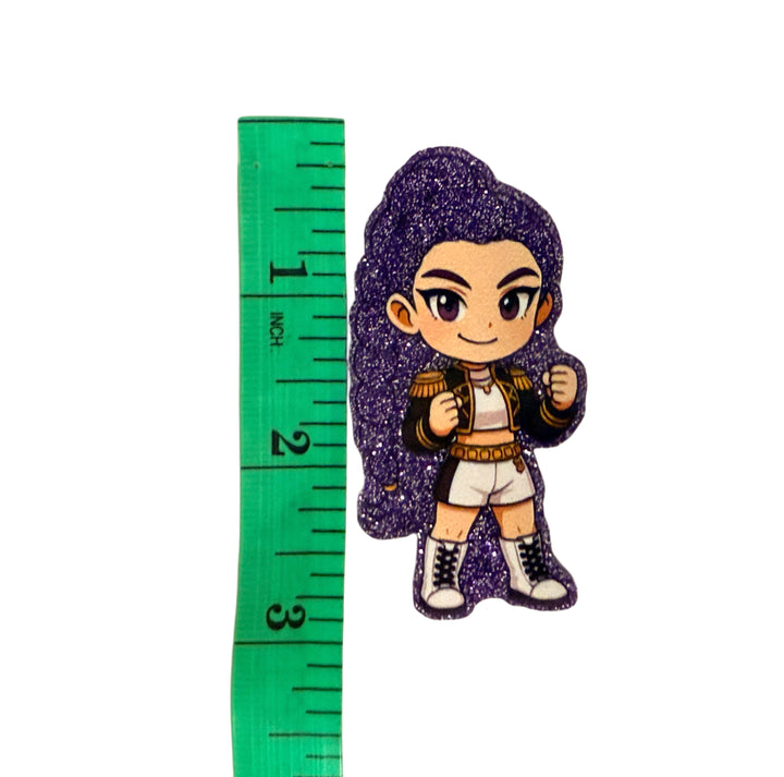 K-Pop Resin 5 piece set FeeFiFauxLeather