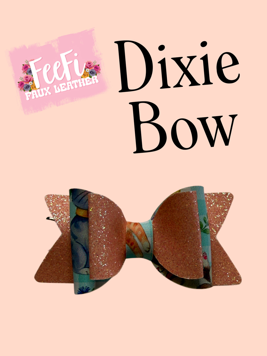 Dixie Bow Cutter 2 1/2 inch Size FeeFiFauxLeather