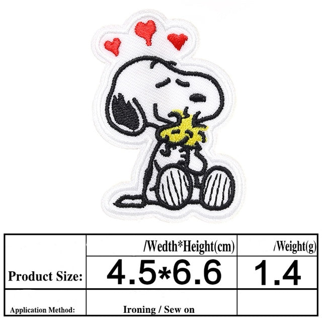 Snoopy and Friends Embroidery Patch