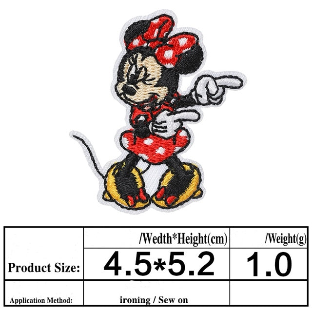 Mouse Embroidery Patch