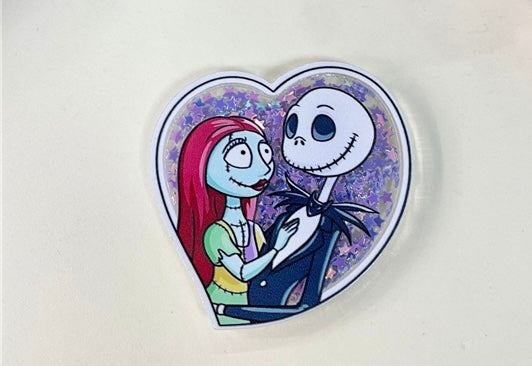 Nightmare Before Christmas Quicksand Sequin Resin