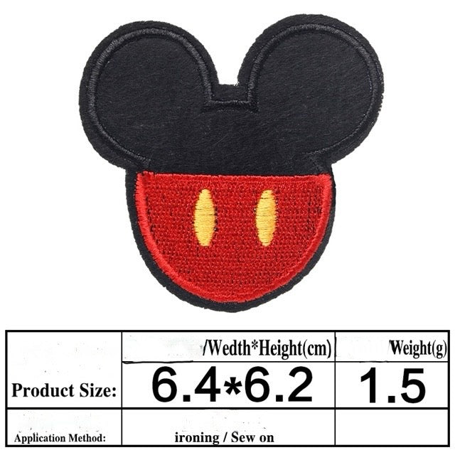 Mouse Embroidery Patch