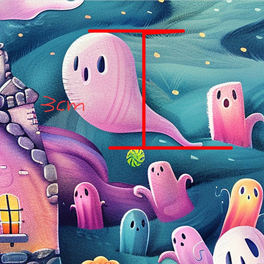 Fall Printed Poly/Cotton Blend Fabric FeeFiFauxLeather