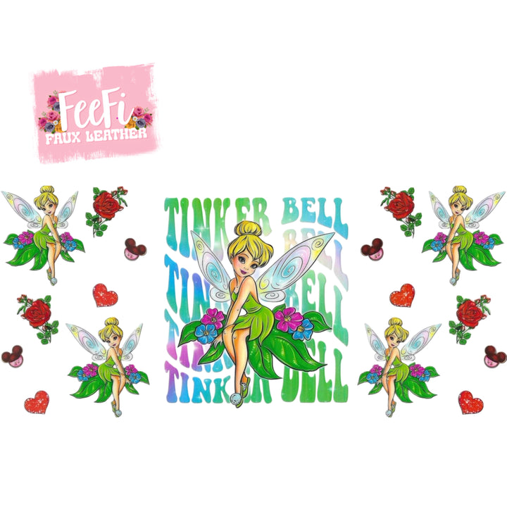 Princess UV DTF Cup Wrap – Easy Cup Wrap for Tumblers & Projects FeeFiFauxLeather